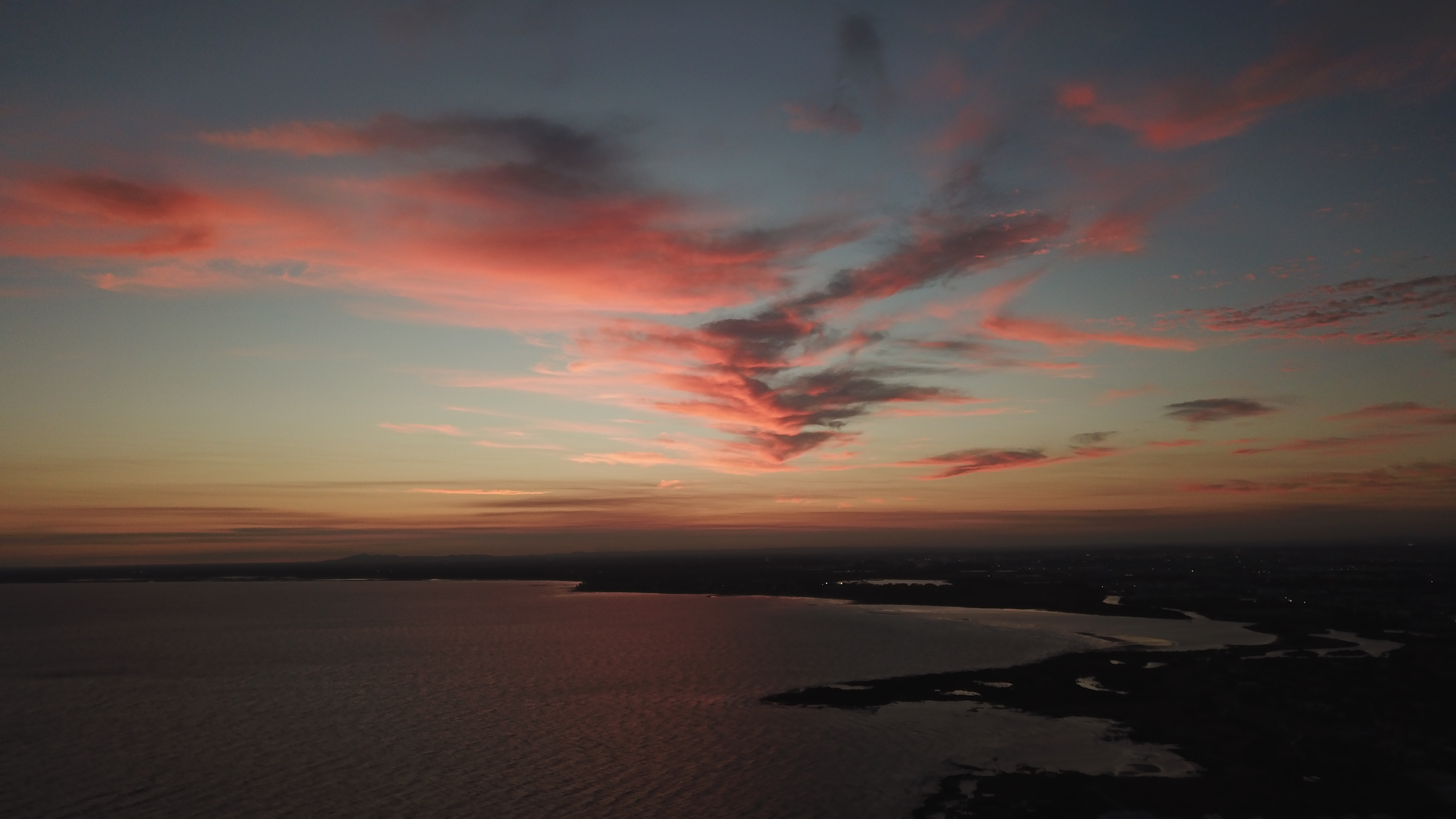 Williamstown sunset over the bay, photographed by Alfie Flook